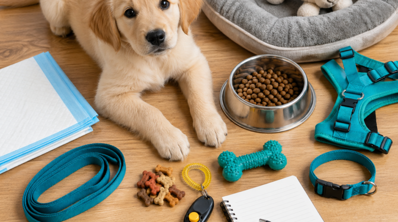 Puppy Training Equipment Checklist